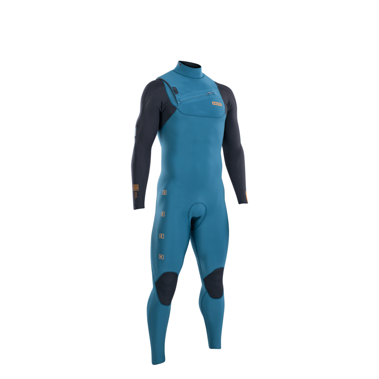 ION Men Wetsuit Seek Amp 3/2 Front Zip 2023
