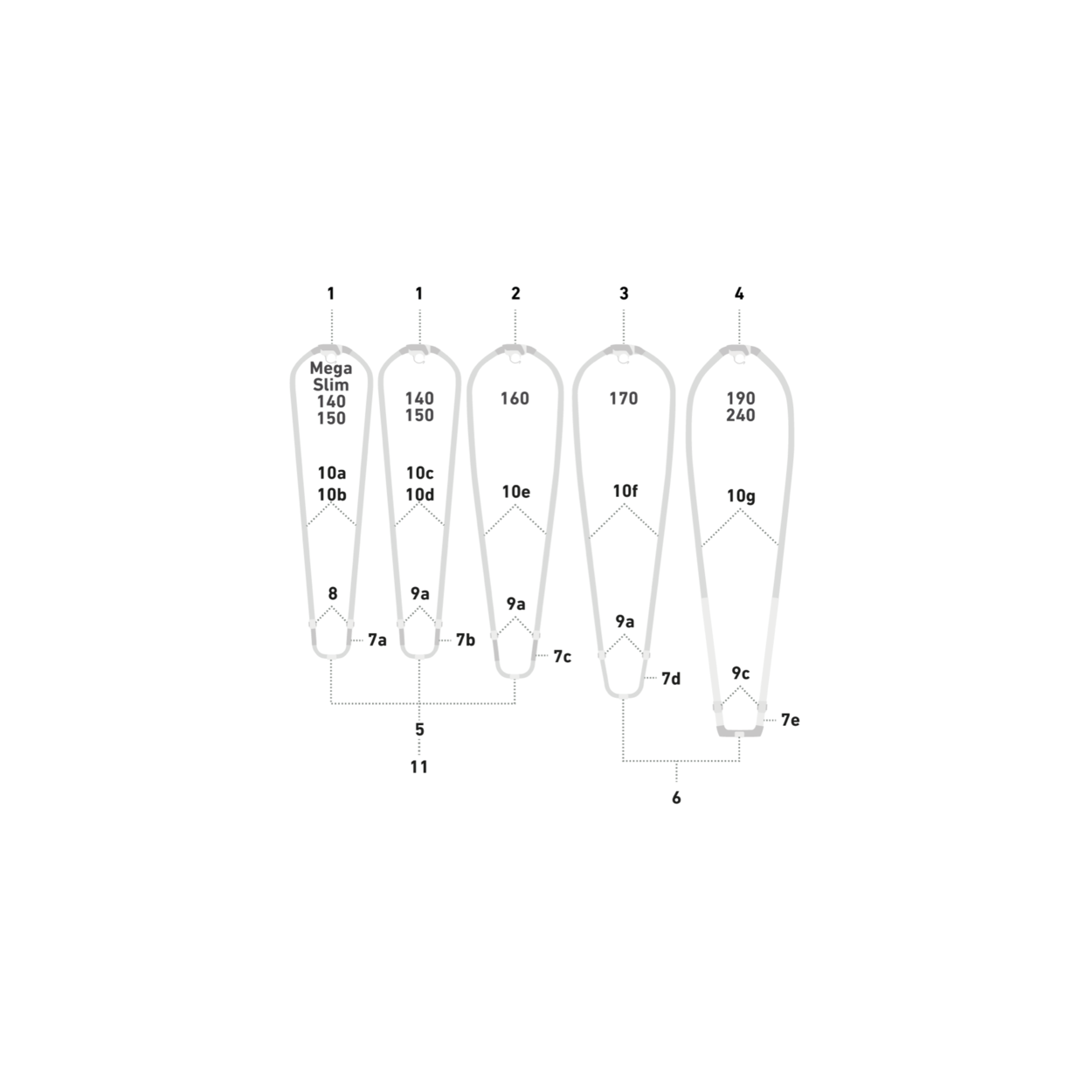 Duotone EVA grip Platinum (2pcs) (SS22-onw) 2024