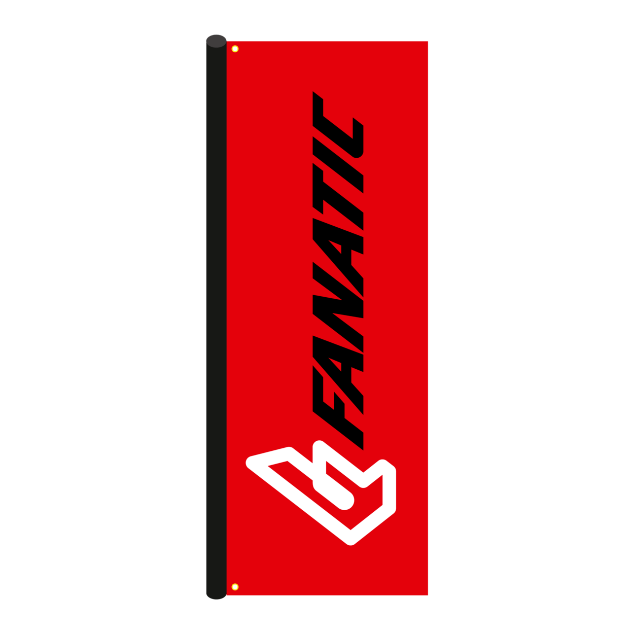 Fanatic Flag Vertical (220x80 cm) 2019