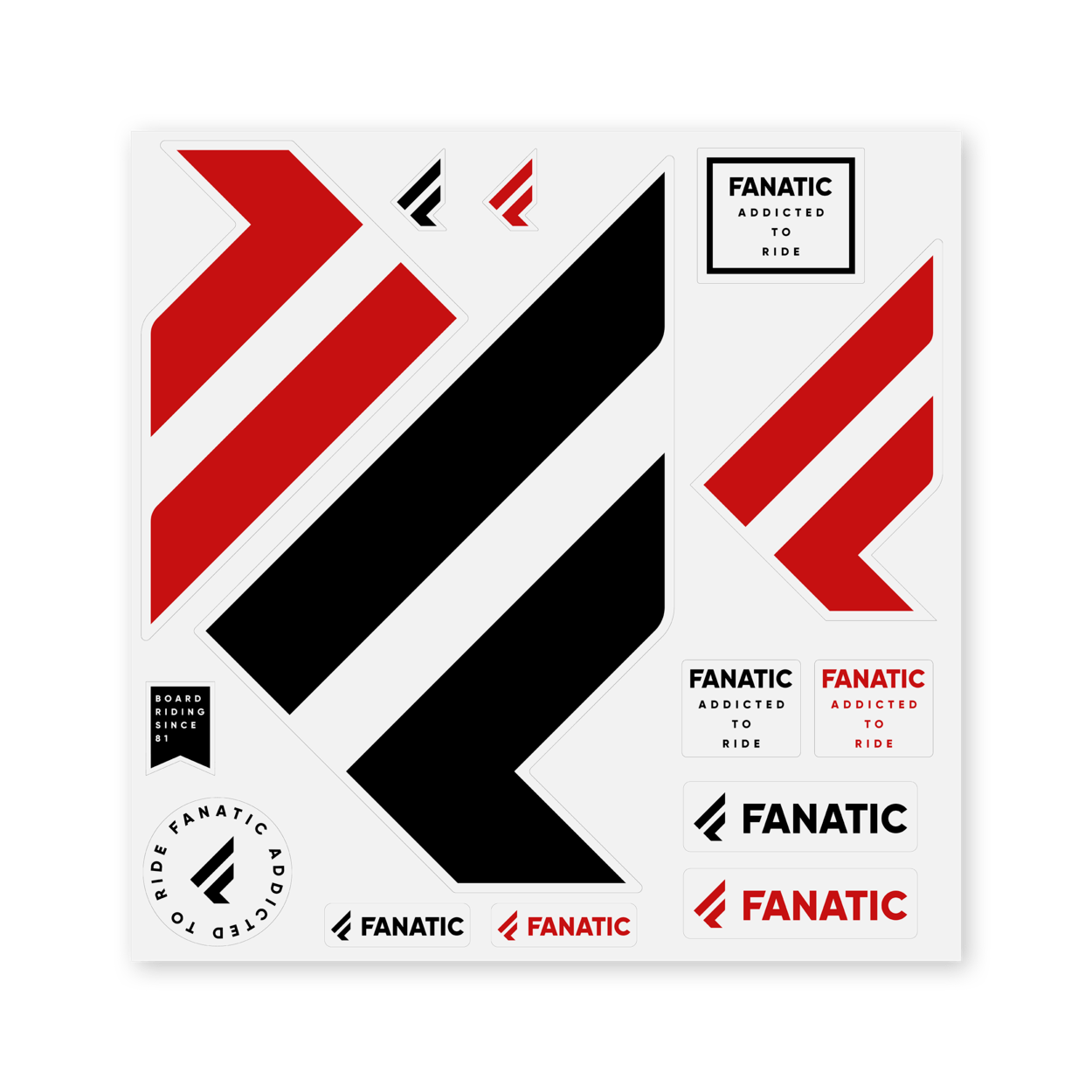 Fanatic Logo Sticker Set 2020 – Boards & More Group - ION, DUOTONE ...