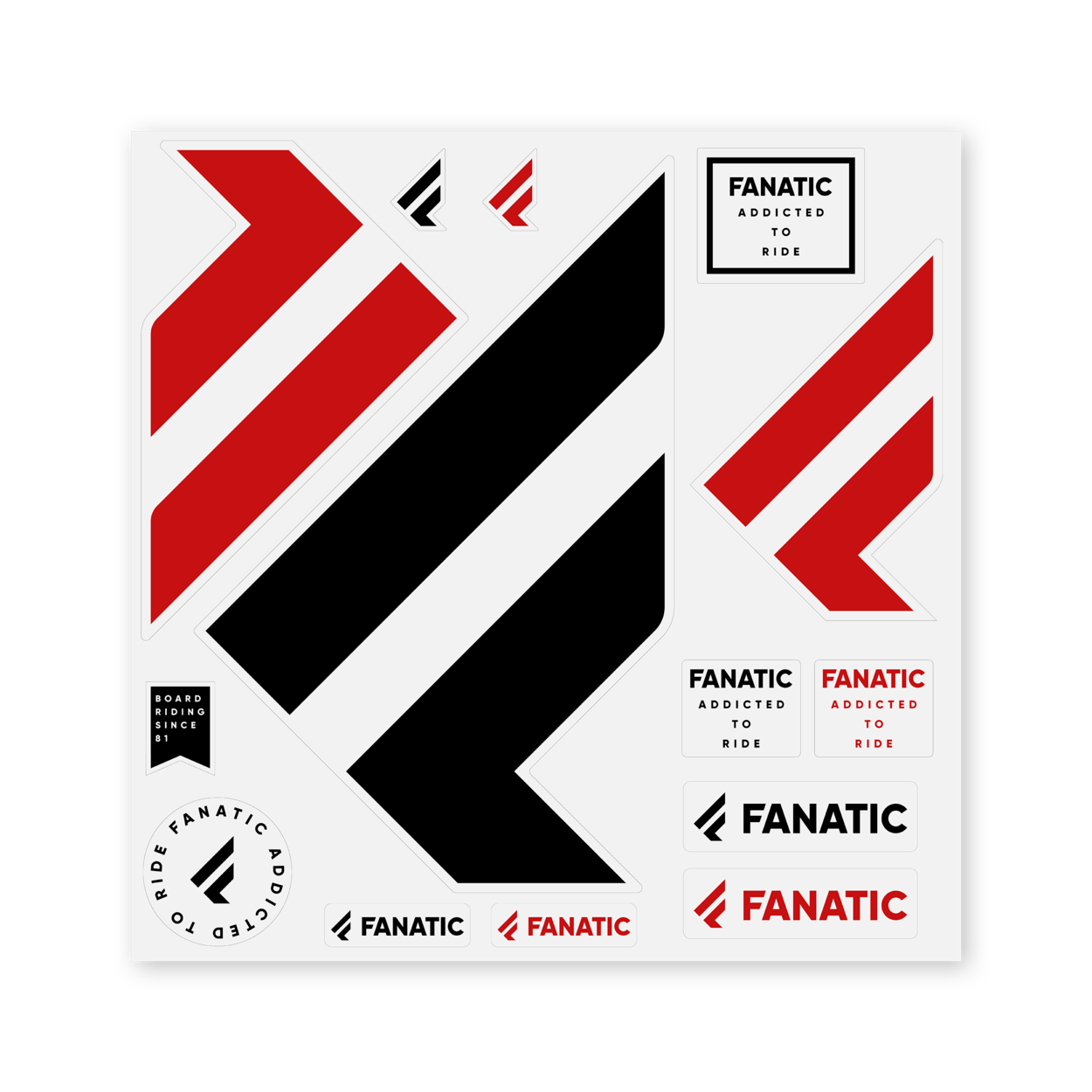 Fanatic Logo Sticker Set 2020